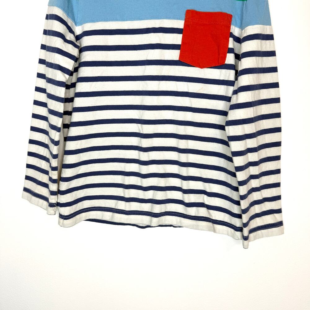 Mini Boden Kids Boys Striped Long Sleeve T Shirt Bundle Of Two Size Small 6-7 - Picture 4 of 16